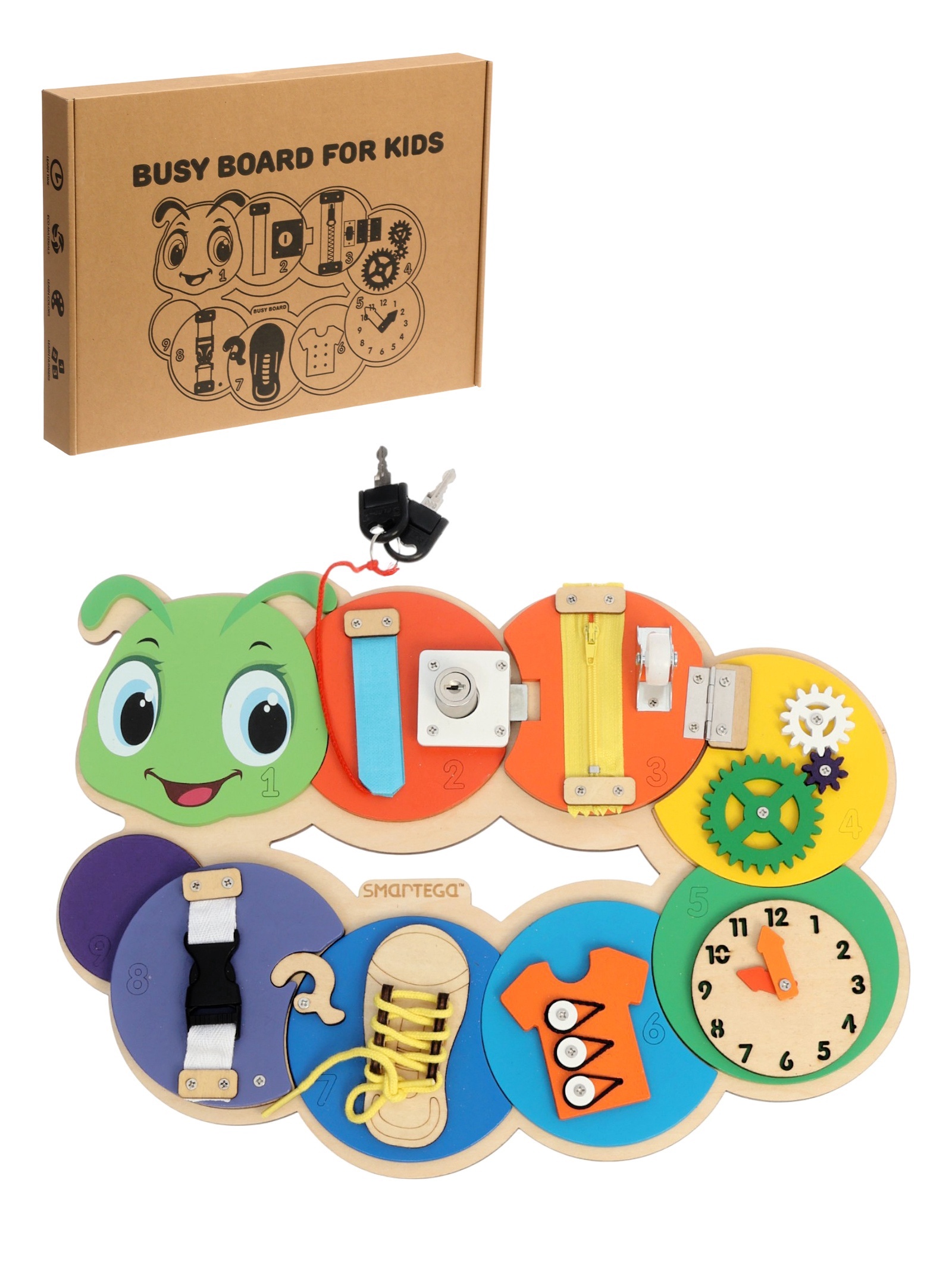 Игрушка Sima-Land бизиборд - фото 24