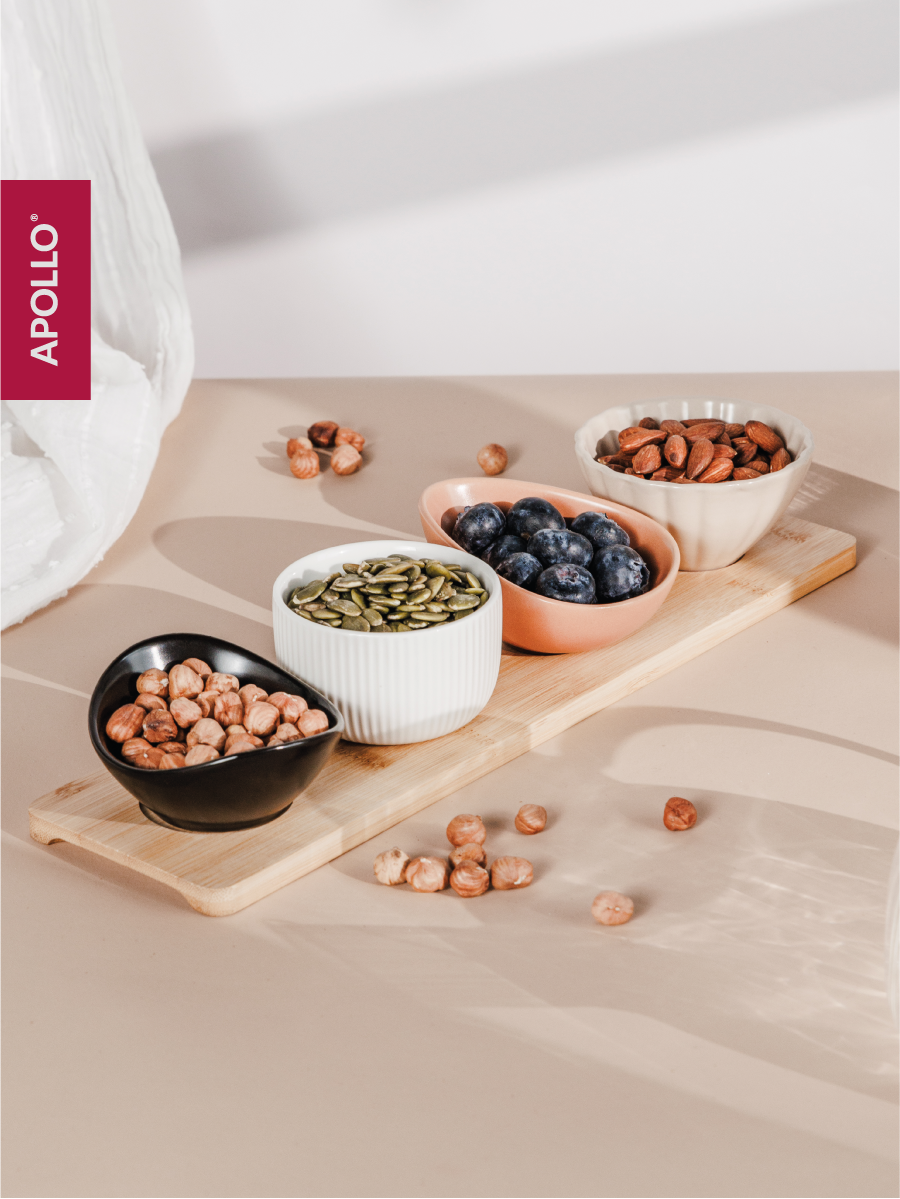 Менажница с подставкой APOLLO 4 предмета - фото 1