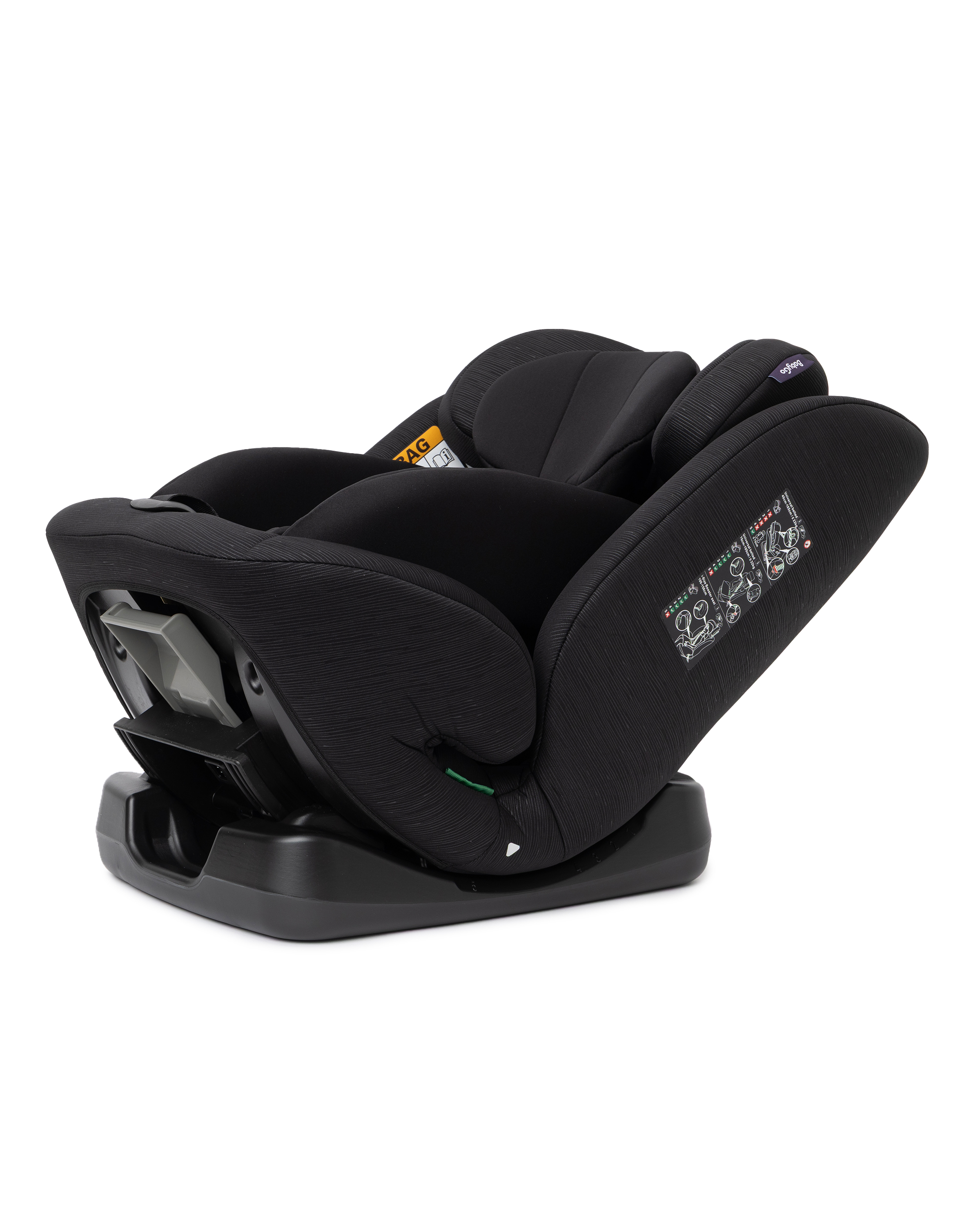 Автокресло BabyGo 4-Stage 0+/1/2/3 (0-36 кг) черный - фото 7