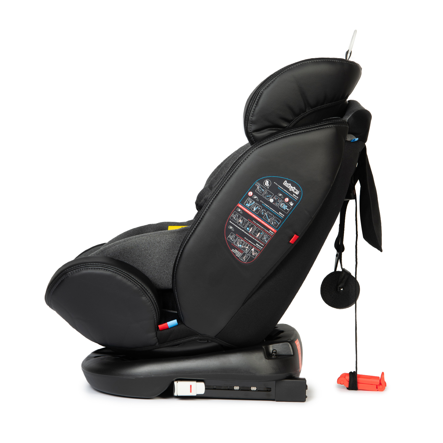 Автокресло Babyton Multi-Stage Black Isofix 0+/1/2/3 (0-36 кг) - фото 12