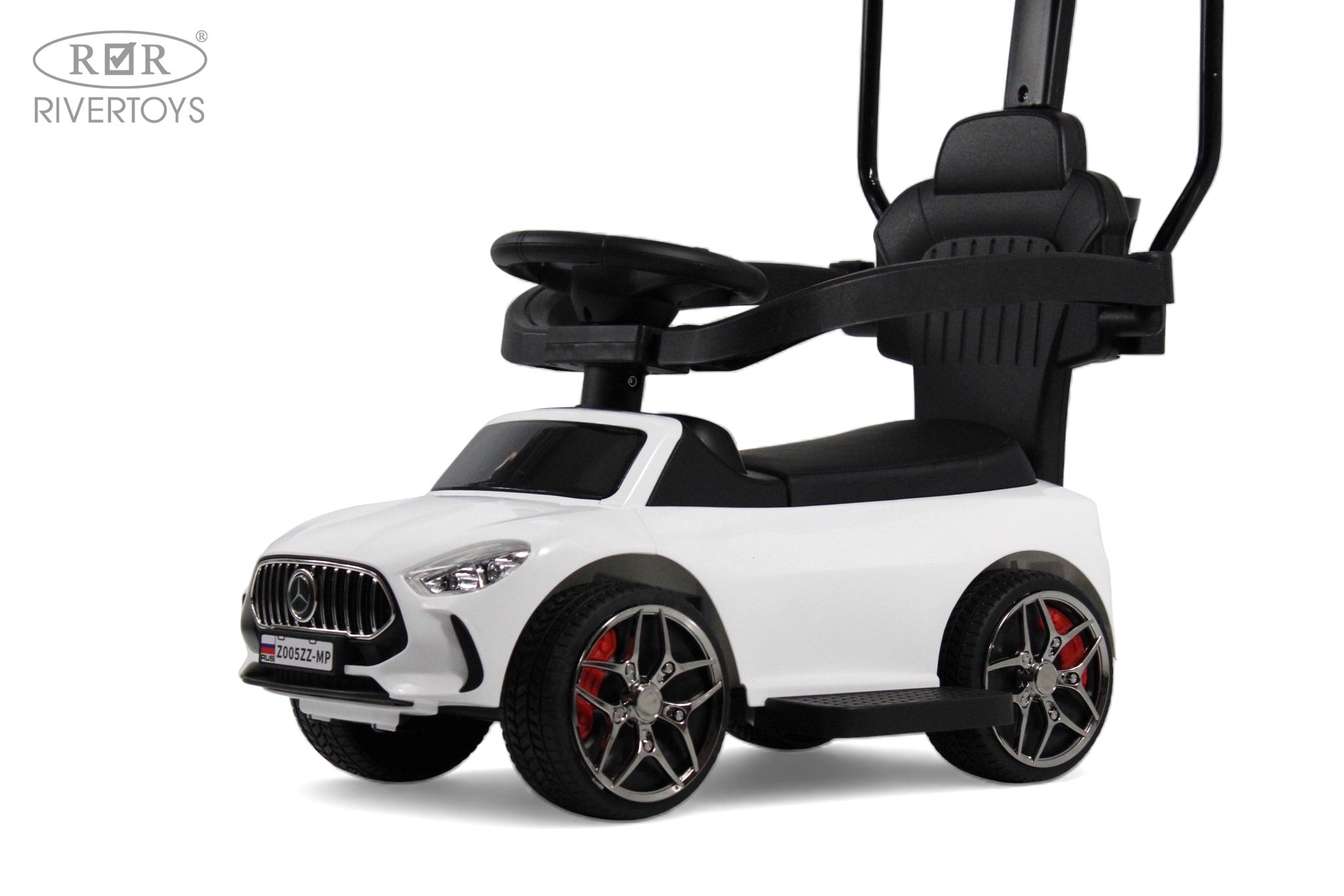 Каталка RIVERTOYS Z005ZZ-MP-WHITE белый - фото 10