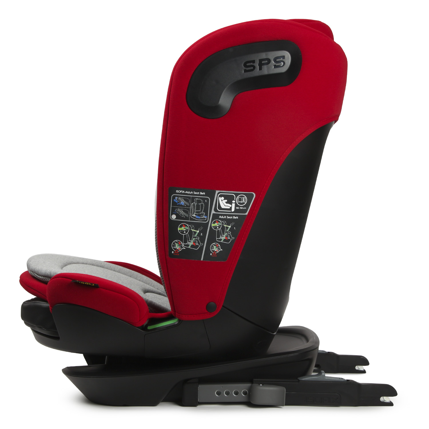 Автокресло nado Garnet red Isofix 2/3 (15-36 кг) - фото 16