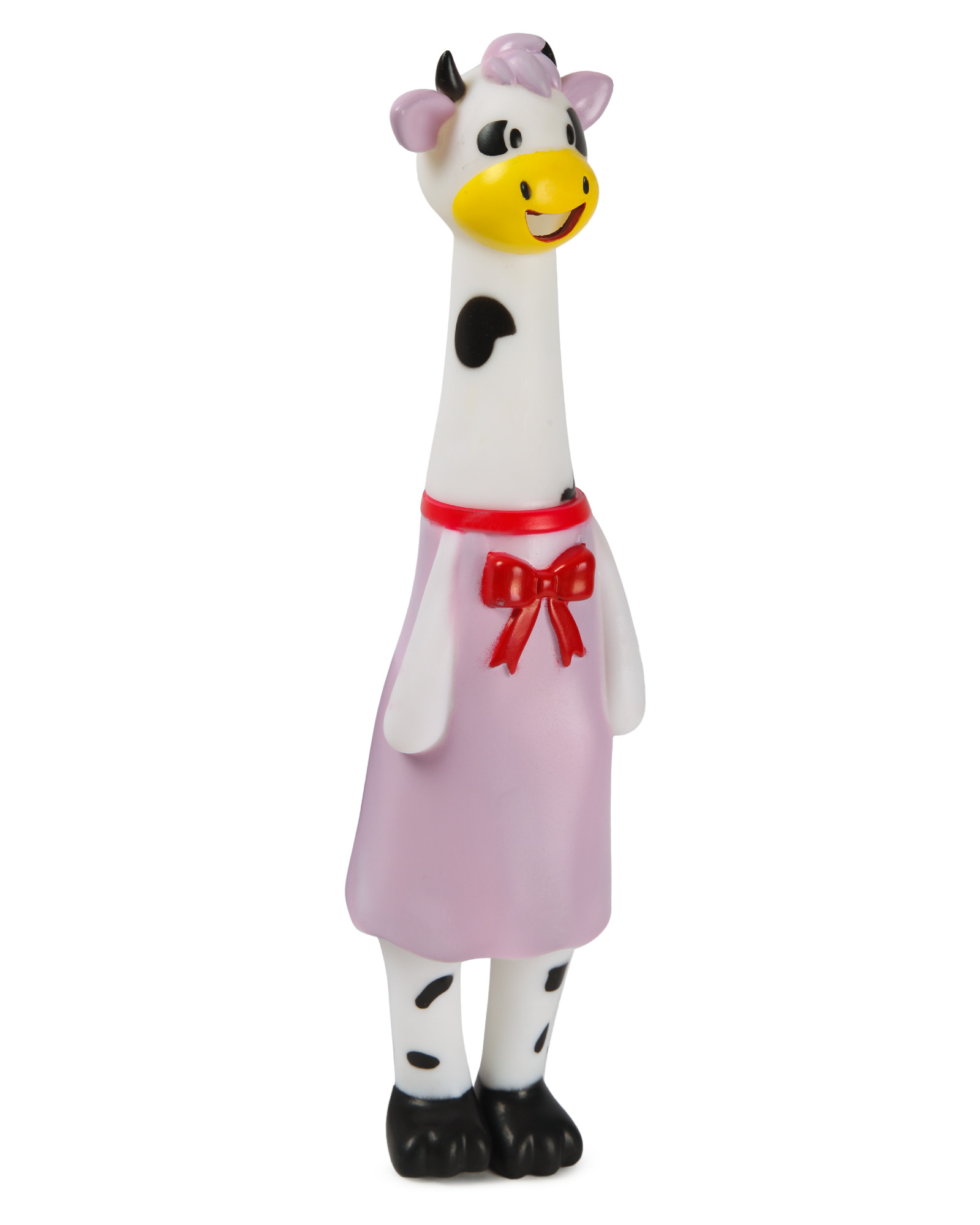 Игрушка для собак Barbaks Корова Фёкла виниловая с пищалкой 32.5см - фото 3