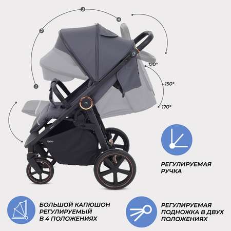 Коляска прогулочная MOWbaby Trail
