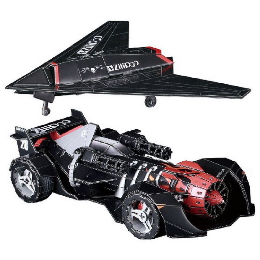 Пазл ZILIPOO Спецтехника Стелс+ самолёт 3D - фото 2