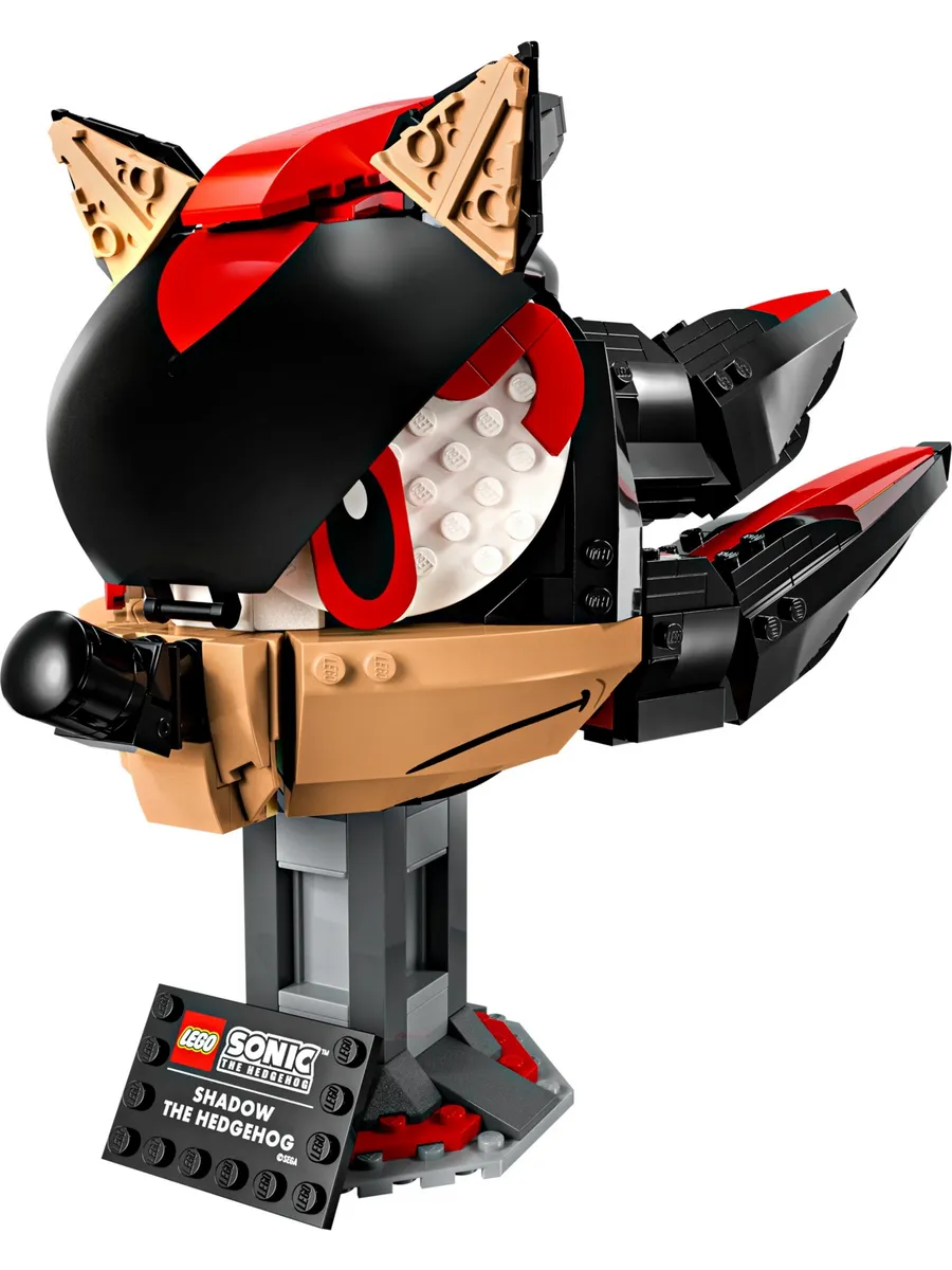 Конструктор LEGO Sonic the Hedgehog голова Соника Тень 720 дет. - фото 9