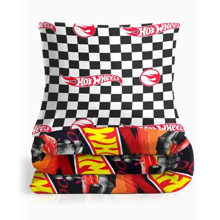 Комплект постельного белья Павлинка Hot wheels бязь 1.5 сп трек