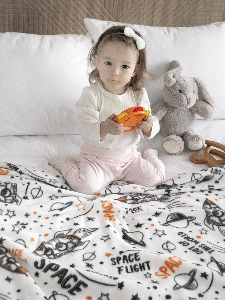 Плед Baby Nice 100 x 140 см флис - фото 3