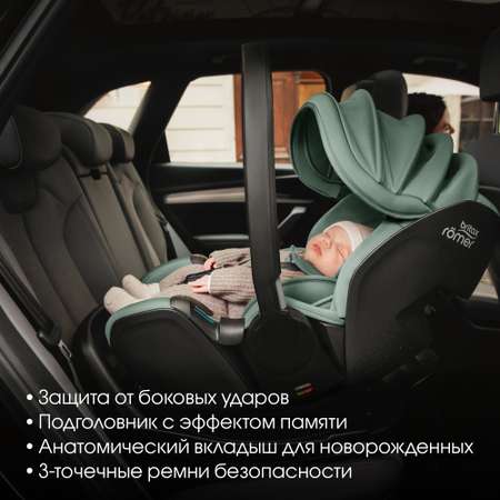 Автокресло Britax Roemer Baby-Safe Pro Jade Green Isofix 0 (0 -13 кг) зеленый