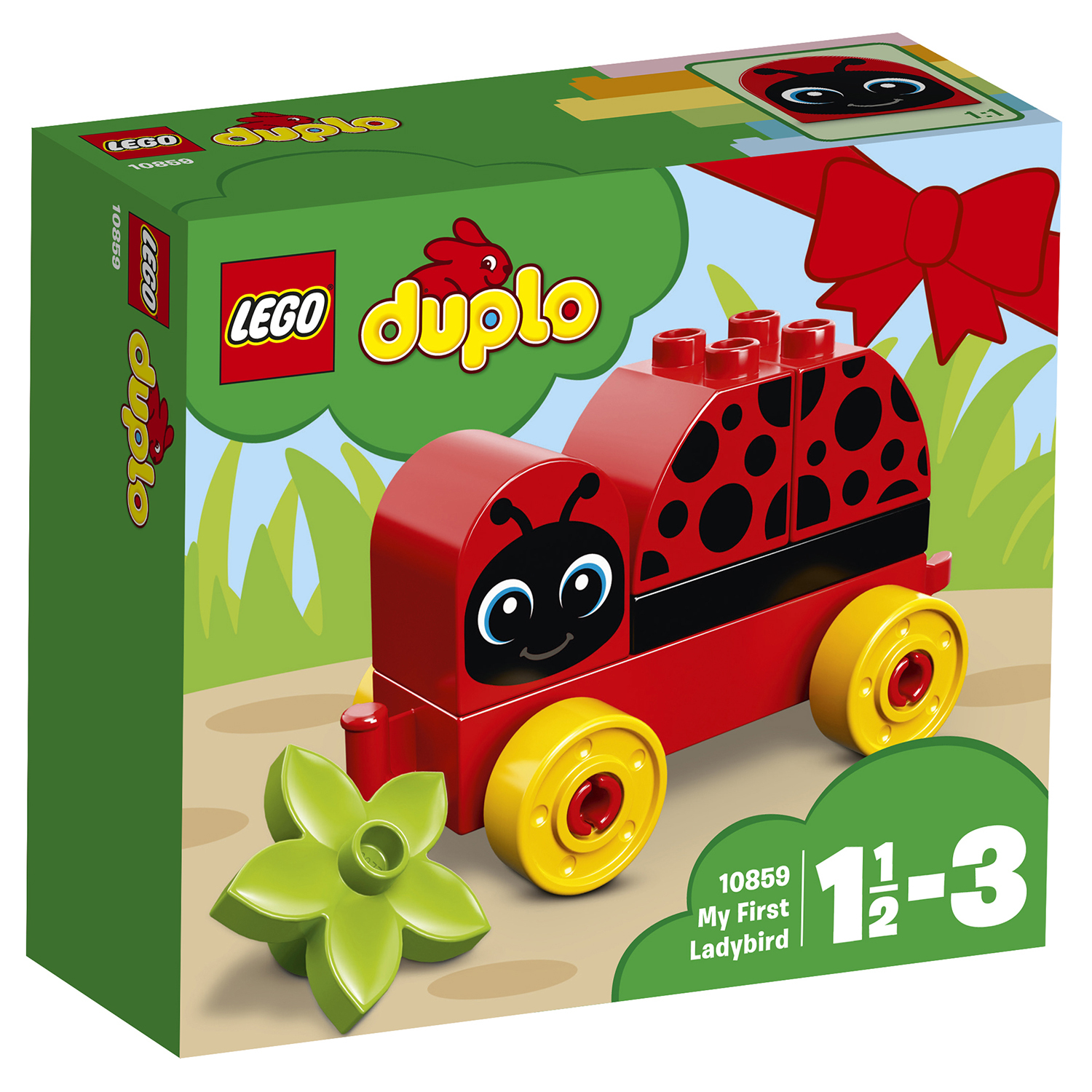 Конструктор LEGO DUPLO Моя первая божья коровка - фото 2