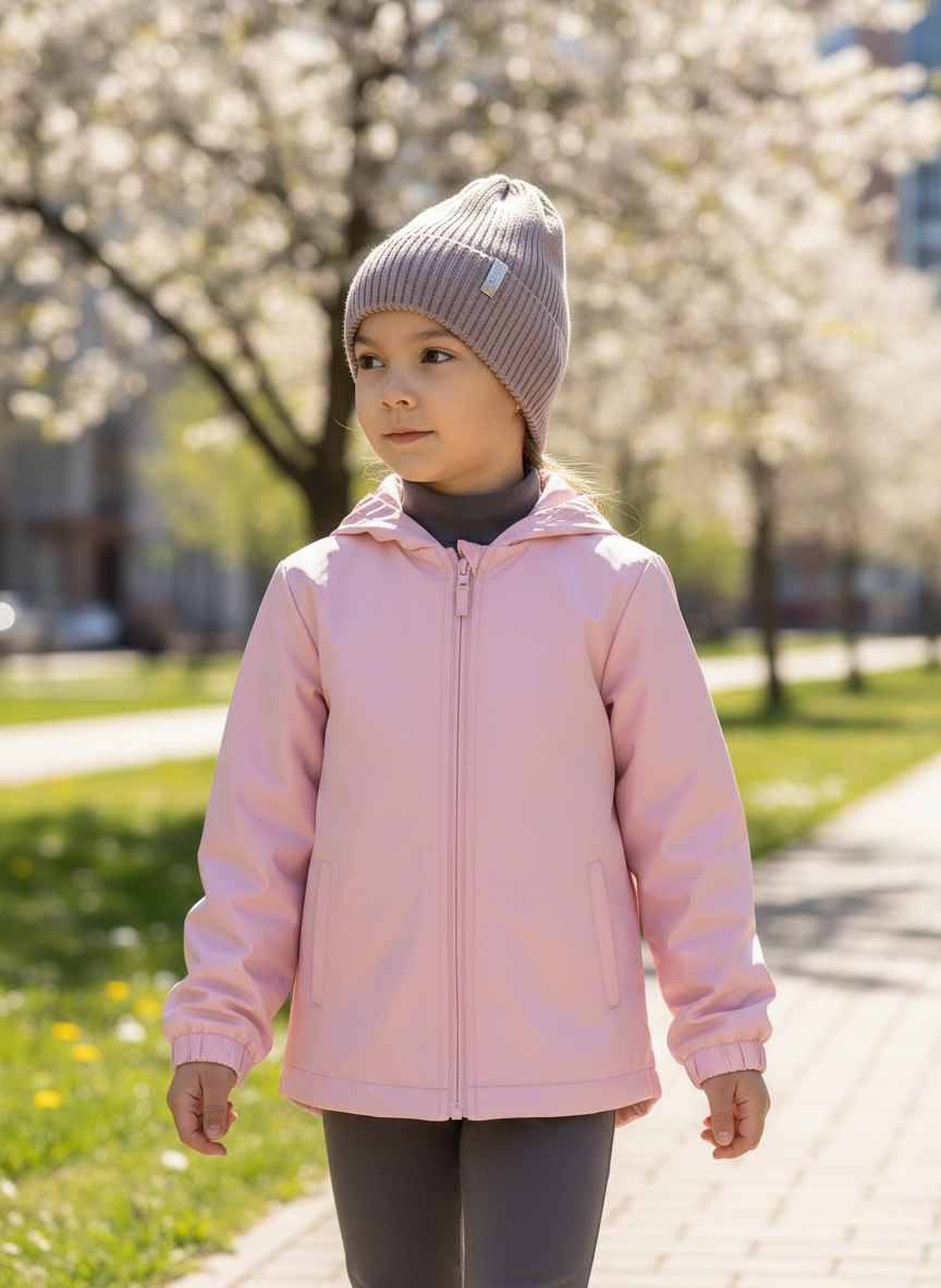 Шапка Arctic kids Ш-102/1 пудра - фото 3