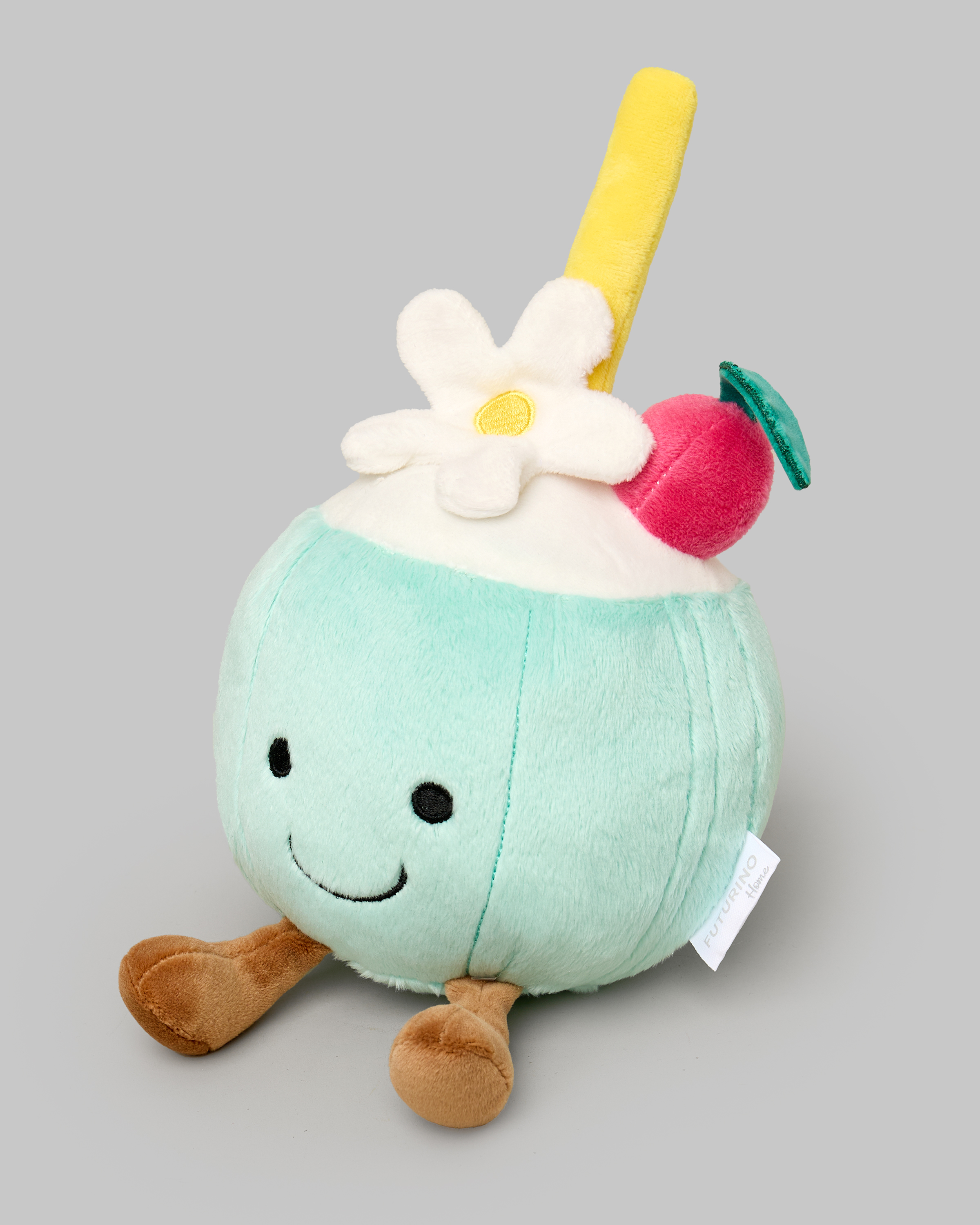 Фигурка-игрушка FUTURINO Home Кокос с трубочкой S26FM5-13SXha-54 - фото 1