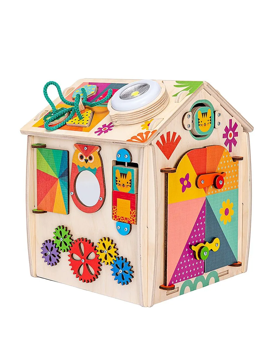 Игрушка Mag Wood бизиборд Лёвка - фото 3