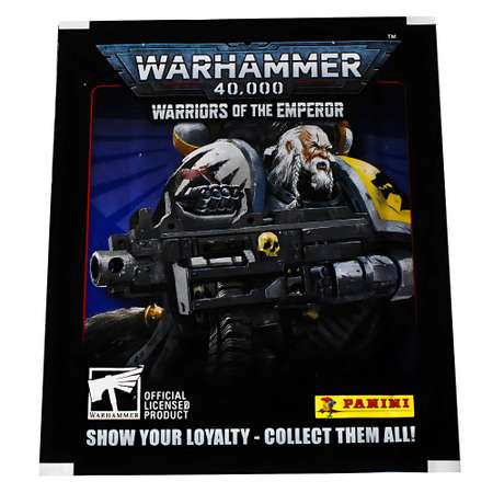 Бокс с наклейками Panini WARHAMMER 40000 50 пакетиков в наборе