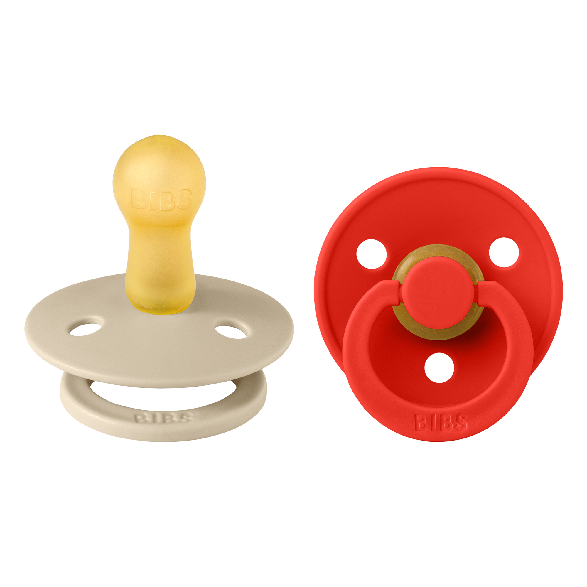 Набор BIBS латекс классическая от 6 мес. 2 шт. - фото 1