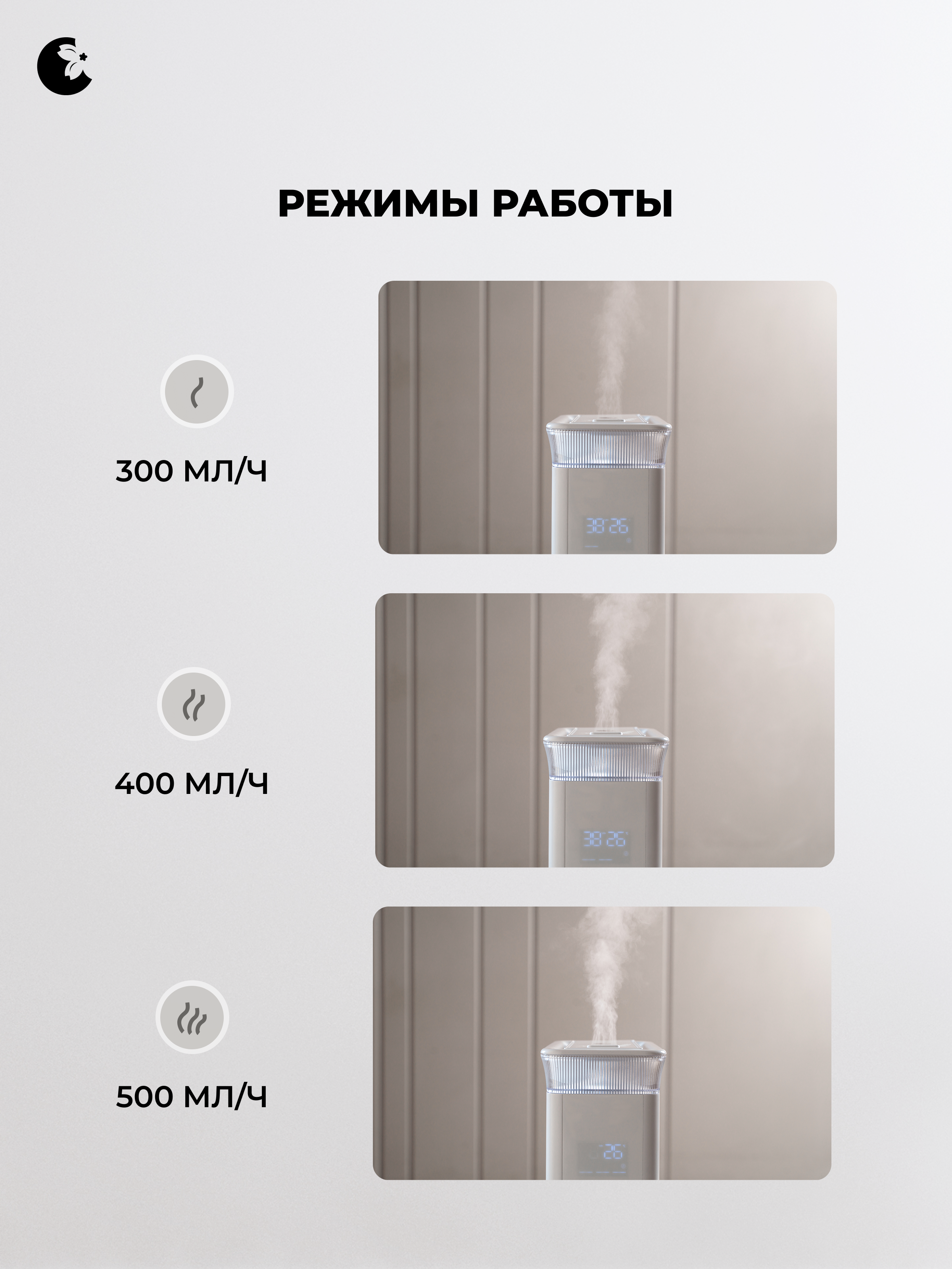 Ультразвуковой увлажнитель воздуха HANZO HANZO Z40 - фото 12
