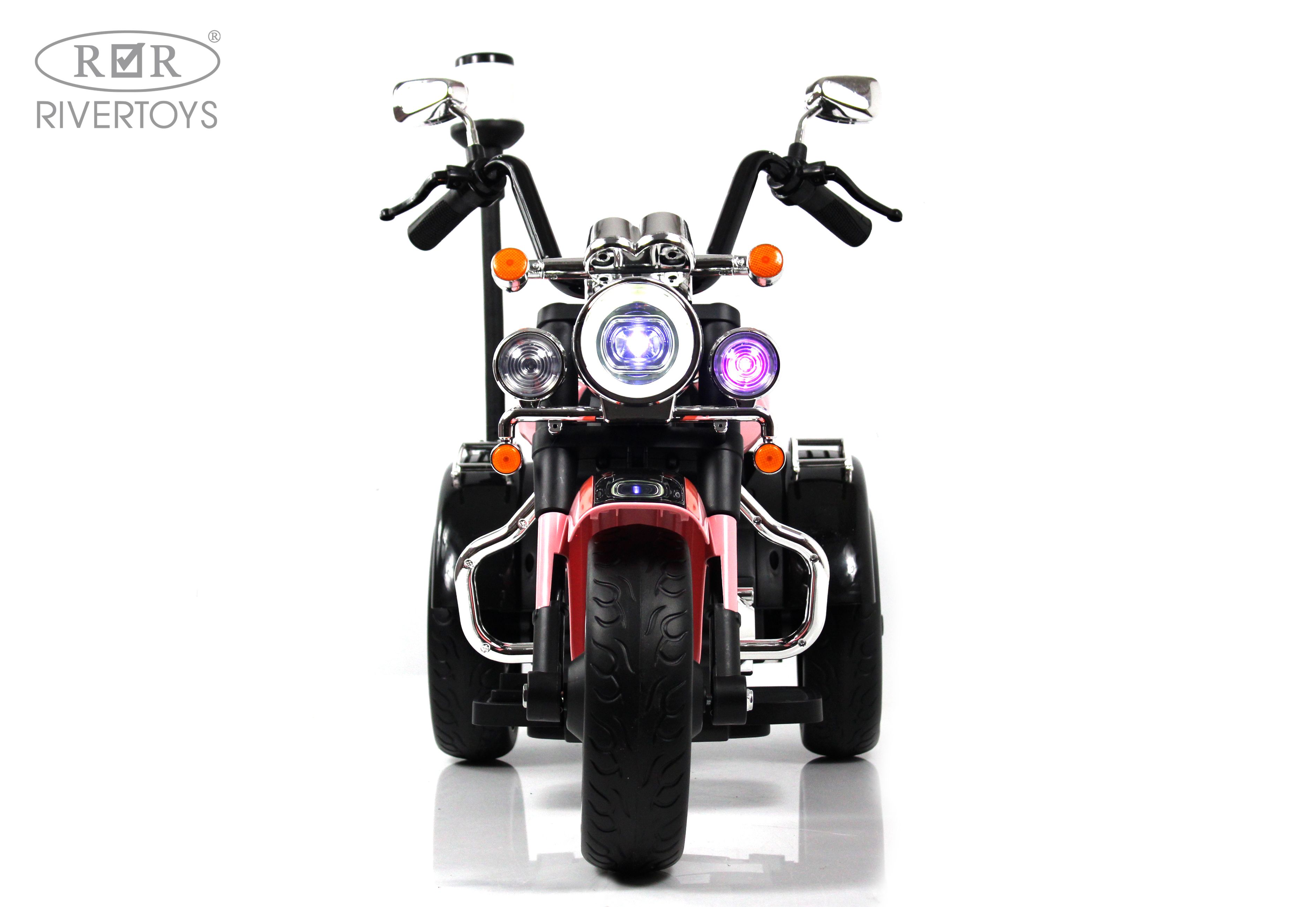 Электромобиль RIVERTOYS K003PX-PINK - фото 19