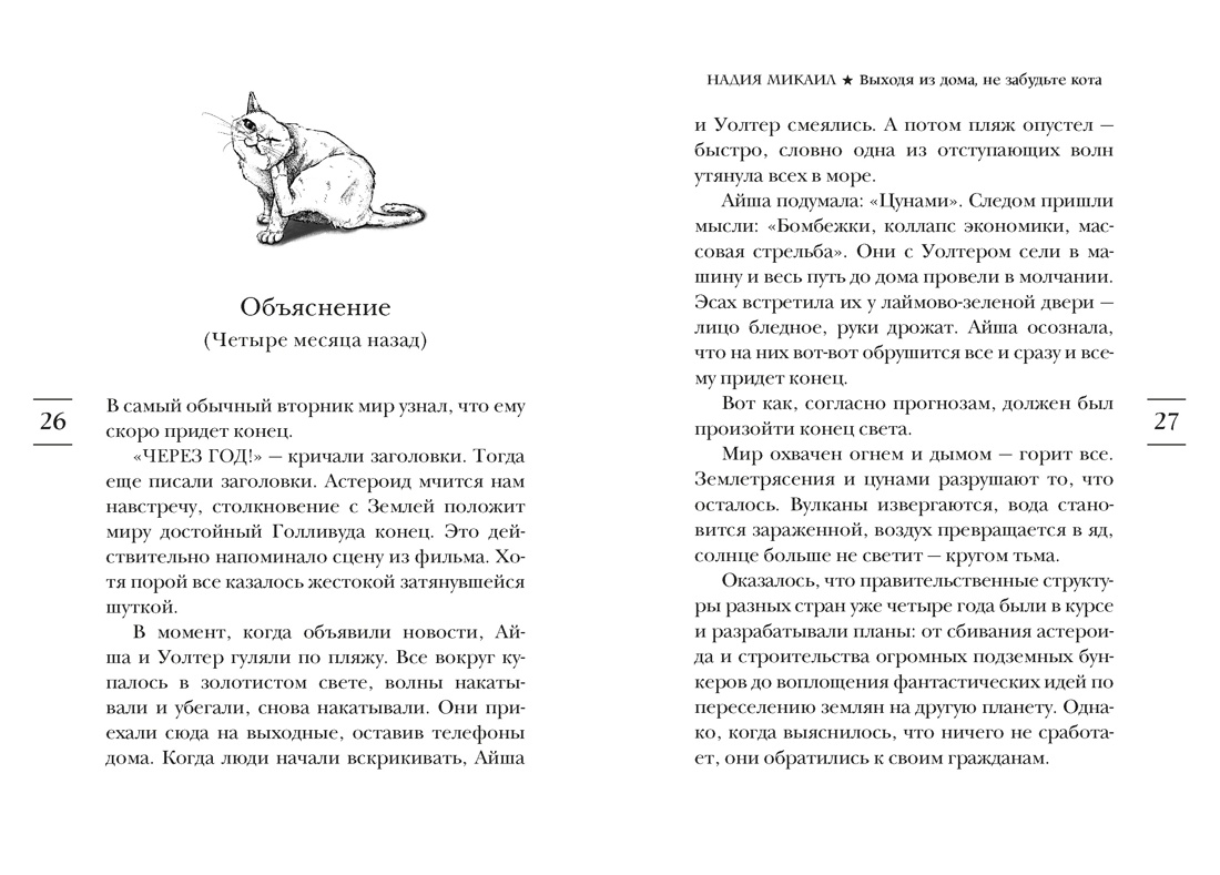 Книга АЗБУКА Эмоцио Микаил Н Выходя из дома не забудьте кота - фото 18