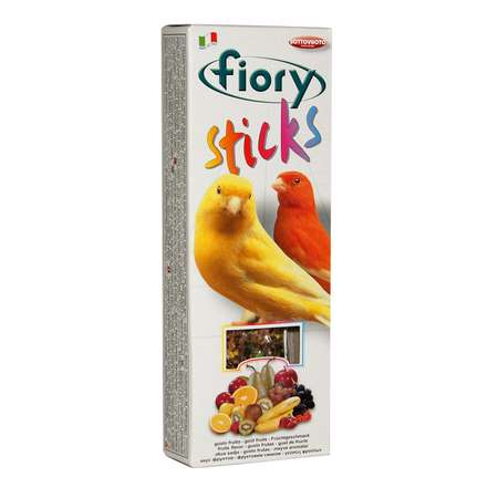 Лакомство для канареек Fiory Sticks Палочки с фруктами 30г 2 шт