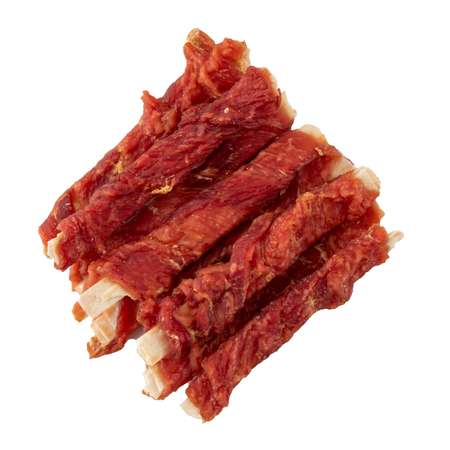 Лакомство для собак LIGHT BITES 45г Утиное филе на палочках из трески