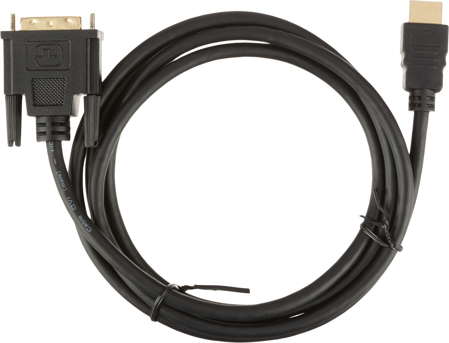Кабель DVI-HDMI 1.4 M/M, 1.8м, чер (OAVDC004) - фото 1