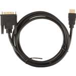 Кабель DVI-HDMI 1.4 M/M, 1.8м, чер (OAVDC004)