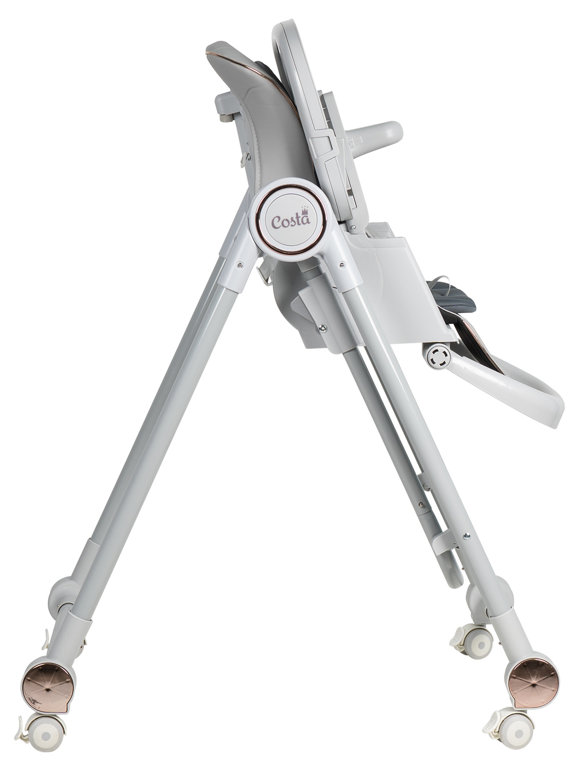 Стульчик для кормления Costa Mercy серый - фото 15