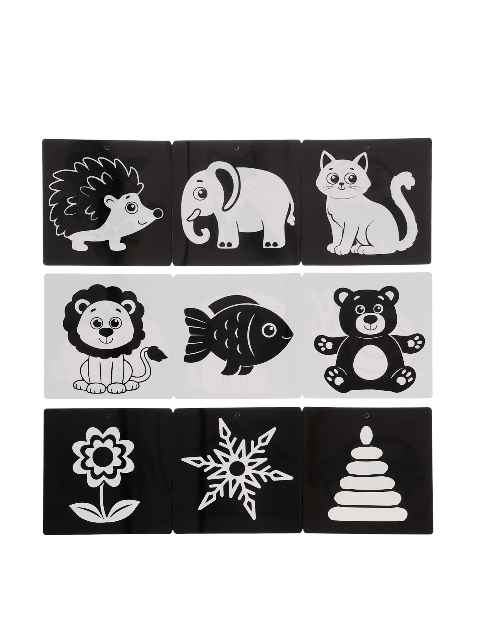 Набор Буква-ленд картонных книжек гармошек Смотри малыш 6 шт - фото 14