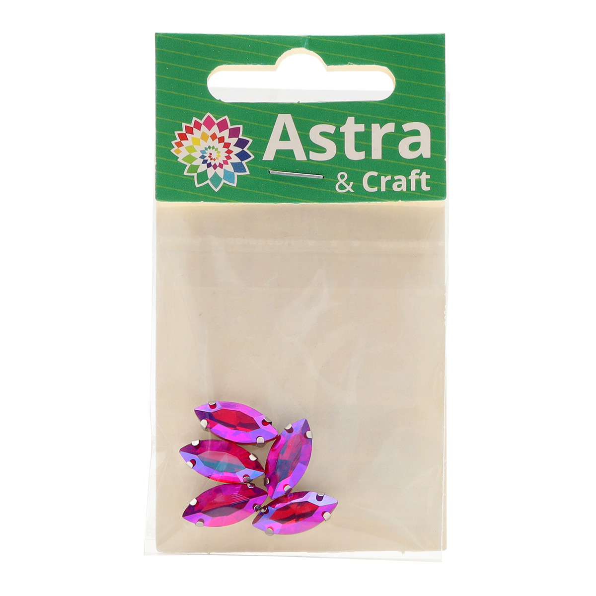 Набор для творчества Astra Craft аппликация Стразы для рукоделия 5 шт - фото 3