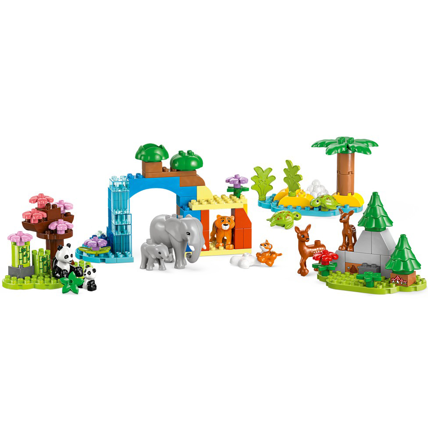 Конструктор LEGO DUPLO Семейства диких животных 92 дет. - фото 4