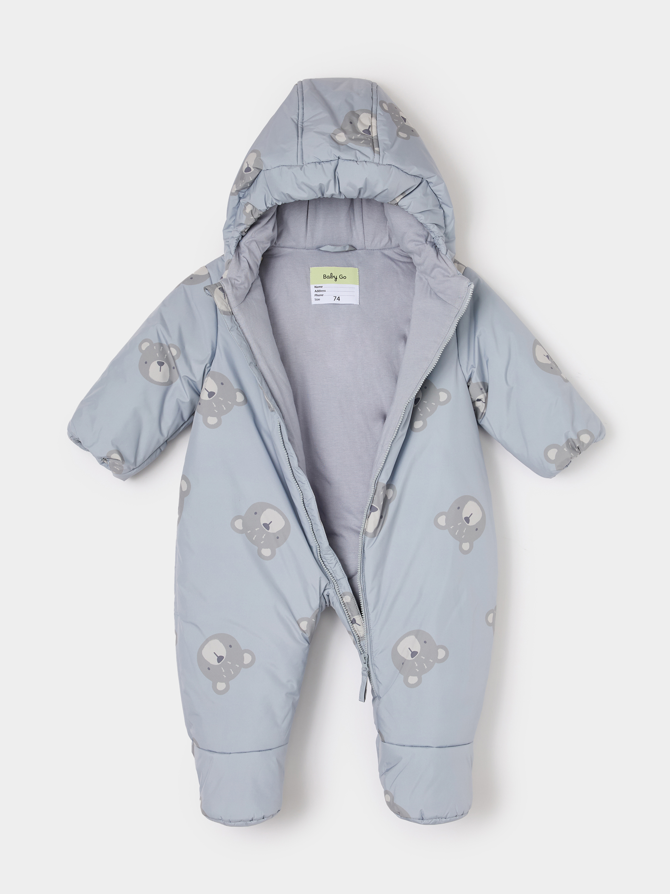 Комбинезон BabyGо W26BG4-MBib-GG - фото 3