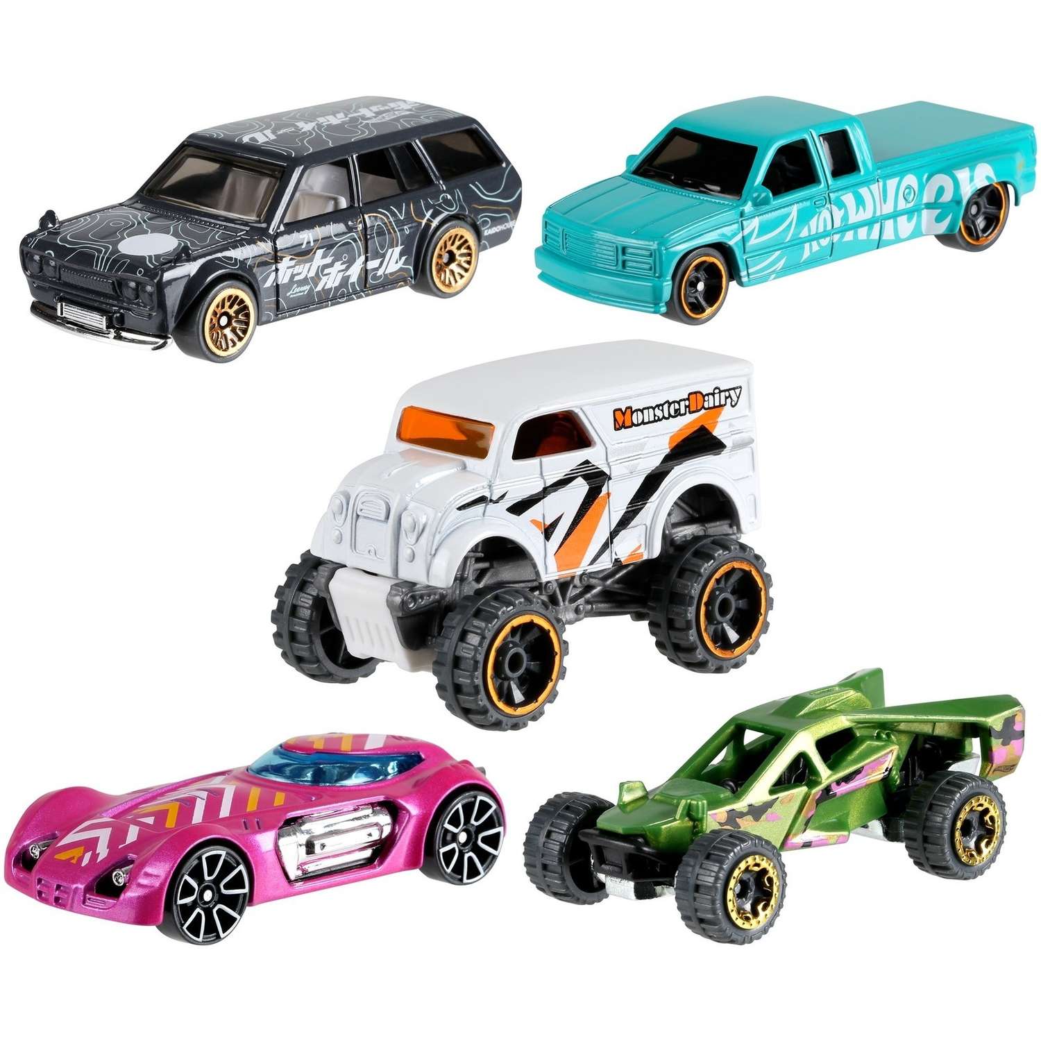 Игровой набор Hot Wheels из 5 машинок 1:64 в ассортименте 1806.0 - фото 17