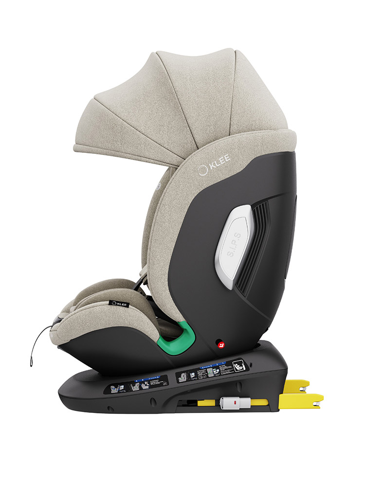 Автокресло KLEE Spark 360 i-Size Isofix 0+/1/2/3 (0-36 кг) бежевый - фото 7