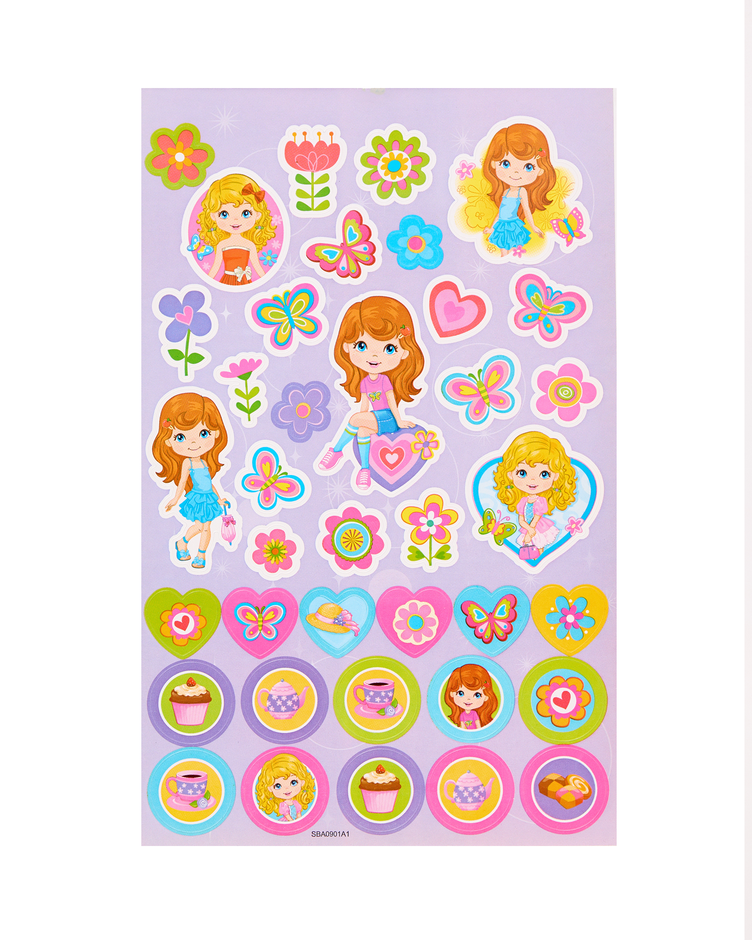Наклейки Attivio Девочки 88 шт. - фото 2