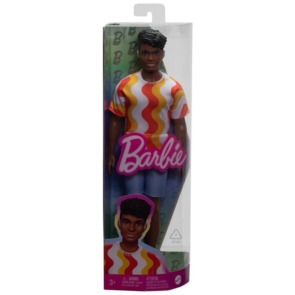 Кукла модельная Barbie Fashionistas Игра с модой Кен DWK44/HRH23 - фото 6