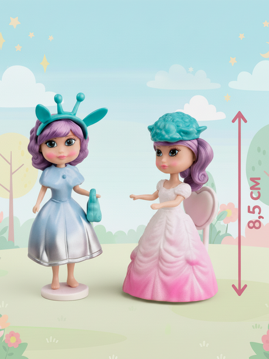 Домик для кукол Nily Baby 24.5 см с мебелью C23514/A1337088W - фото 3