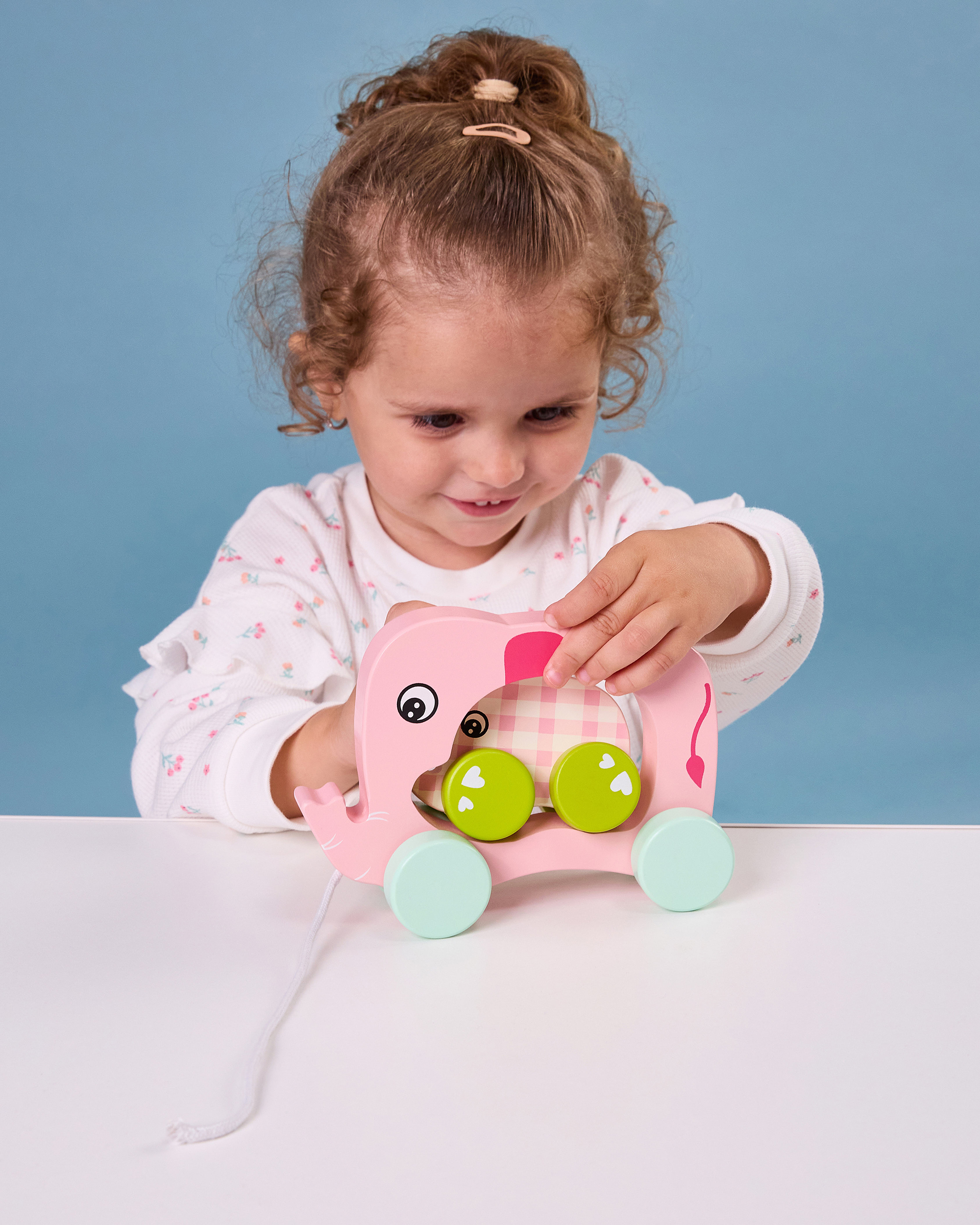 Игрушка BabyGo каталка Слоник - фото 9