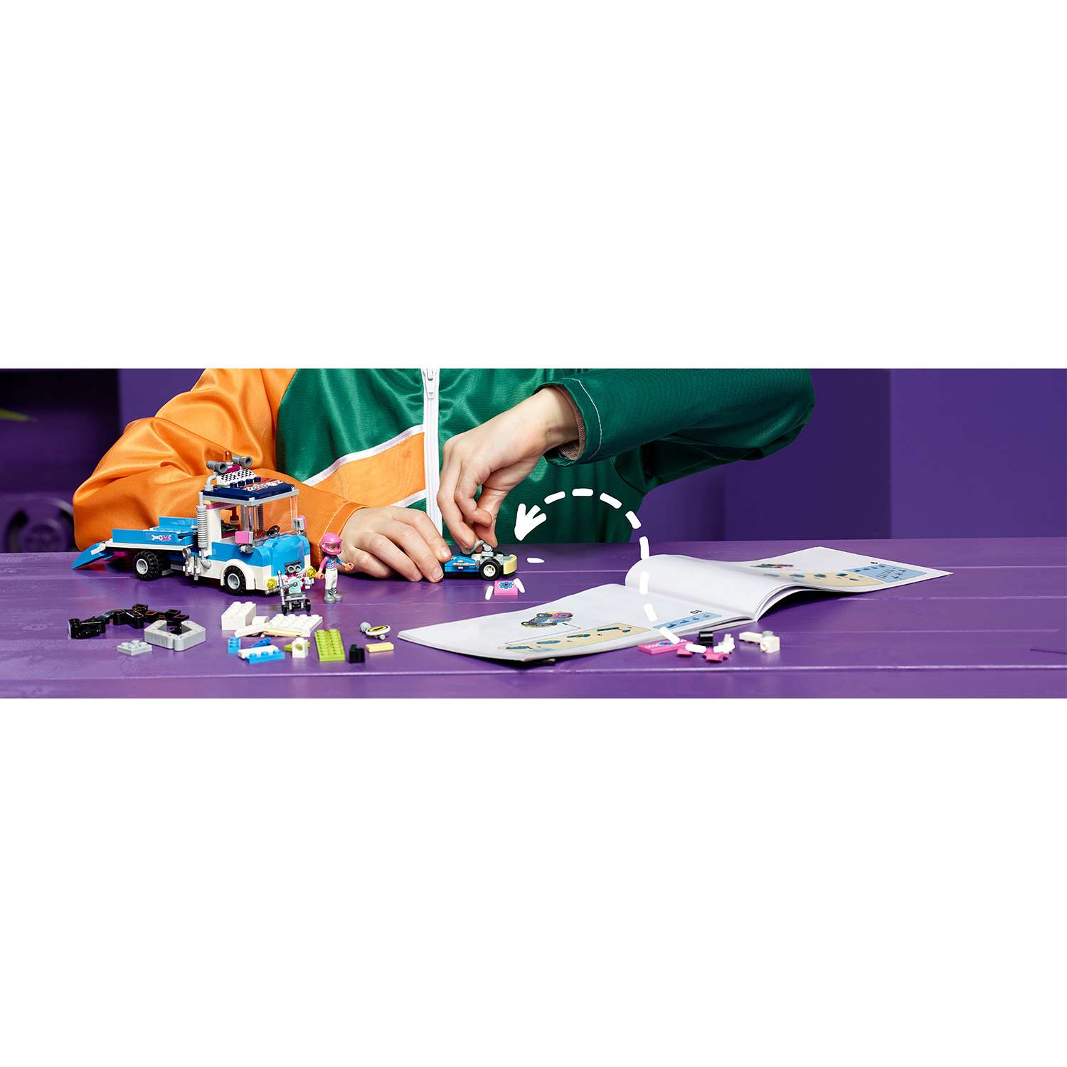 Конструктор LEGO Friends Грузовик техобслуживания - фото 10