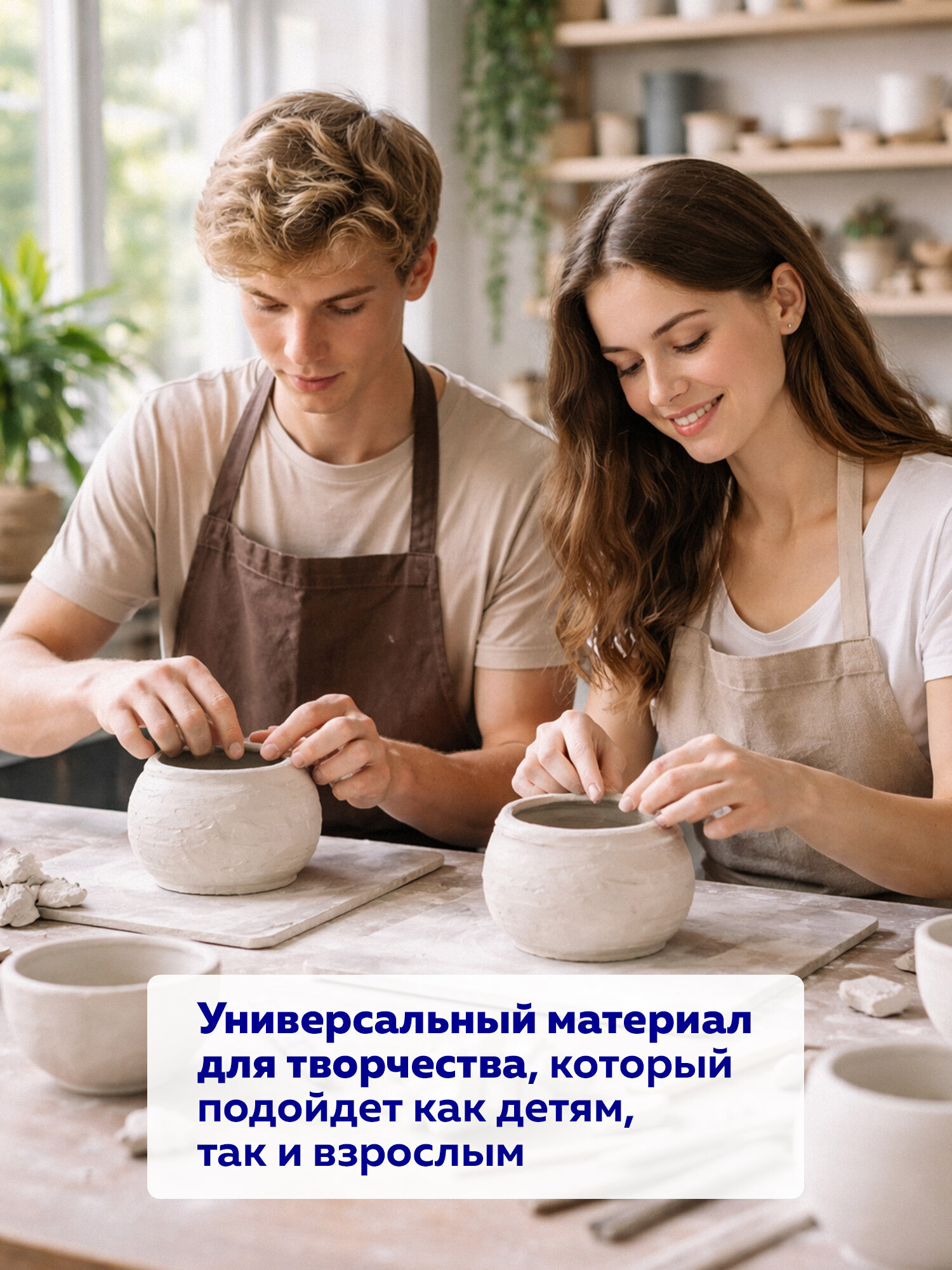 Глина Brauberg 1 кг 1 цв. - фото 8