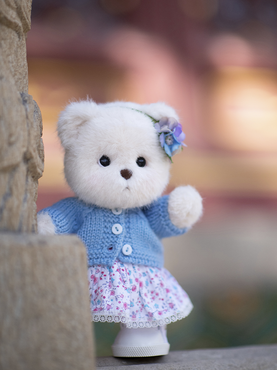 Мягкая игрушка TeddyTales Медведь Незабудка - фото 20