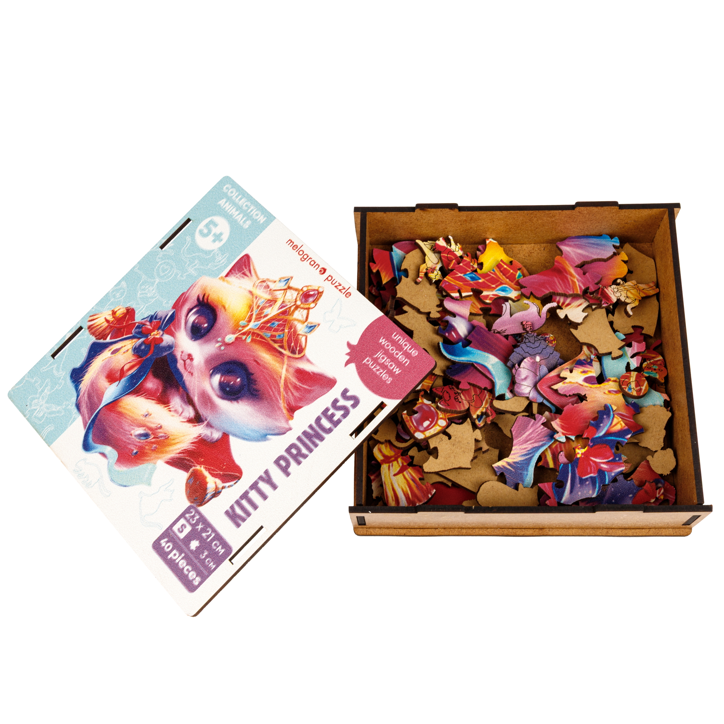 Пазл Melograno puzzle деревянный - фото 4