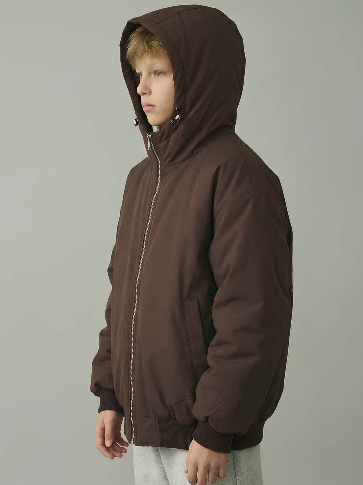 Куртка MIRANAM БомберДдяМальчикаКоричн - фото 6