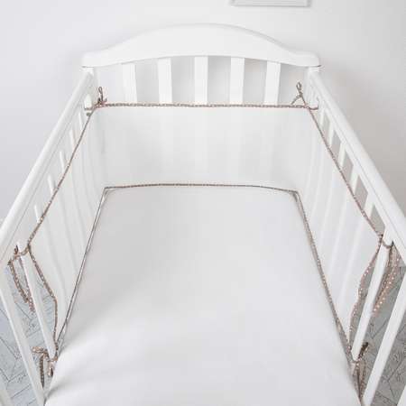 Бортик в детскую кроватку Baby Nice Звездочки