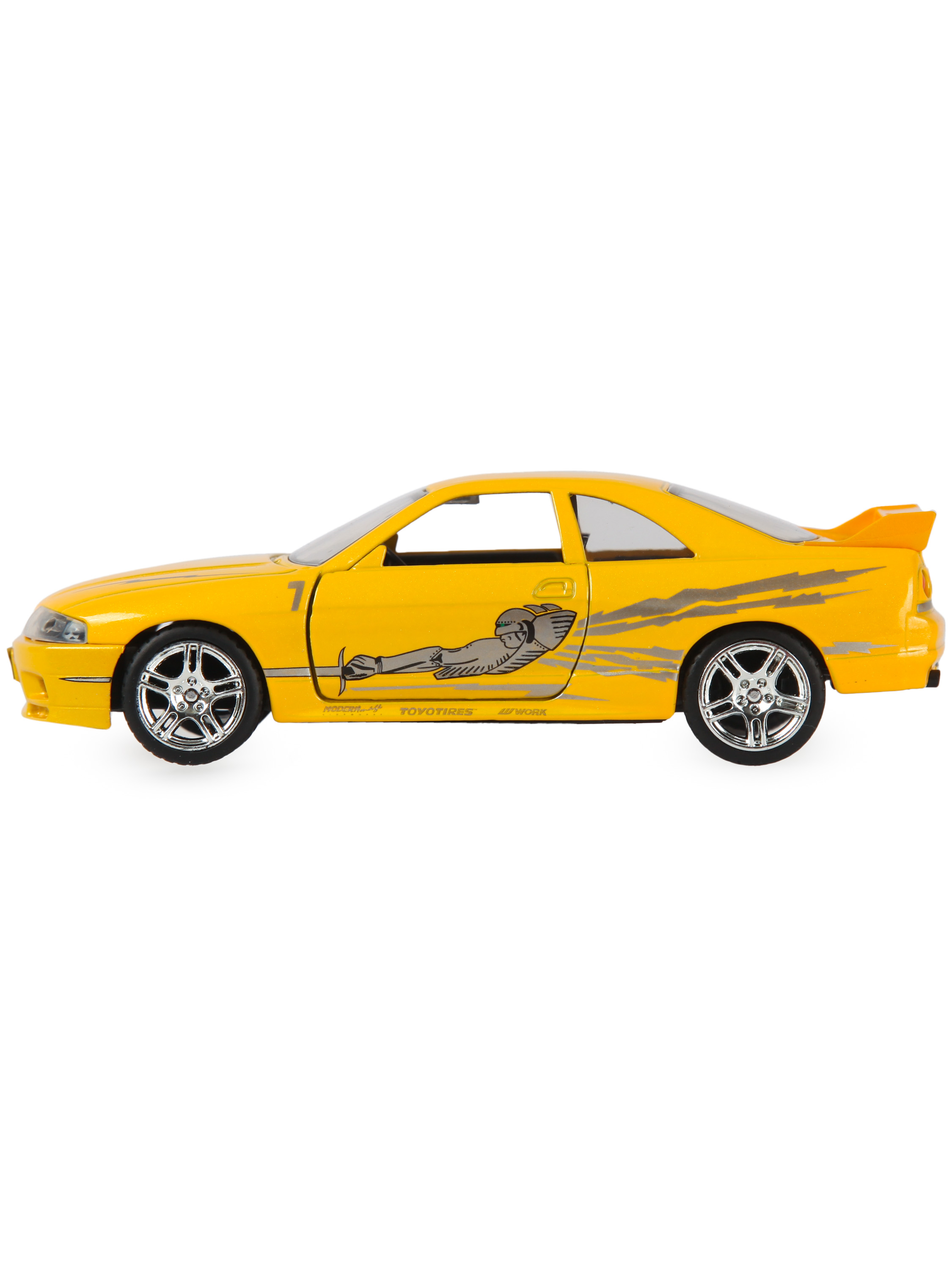 Автомобиль Jada Nissan Skyline GTR 25 1:32 ТоуR108 - фото 8