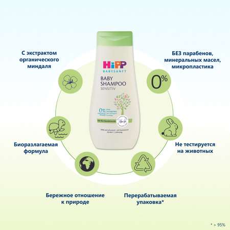 Шампунь Hipp 200 мл