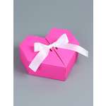 Коробка самосборная UPAK LAND сердце розовая