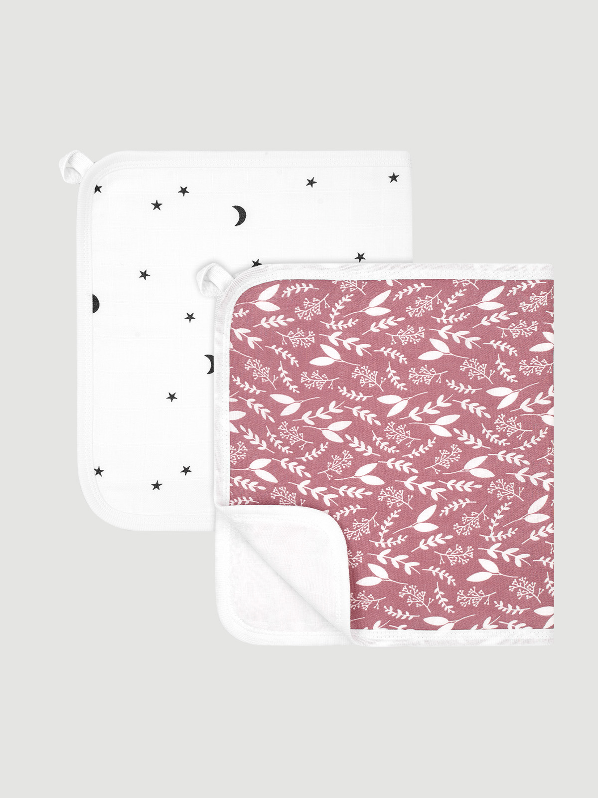 Нагрудник Mjolk текстиль 2 шт. - фото 1