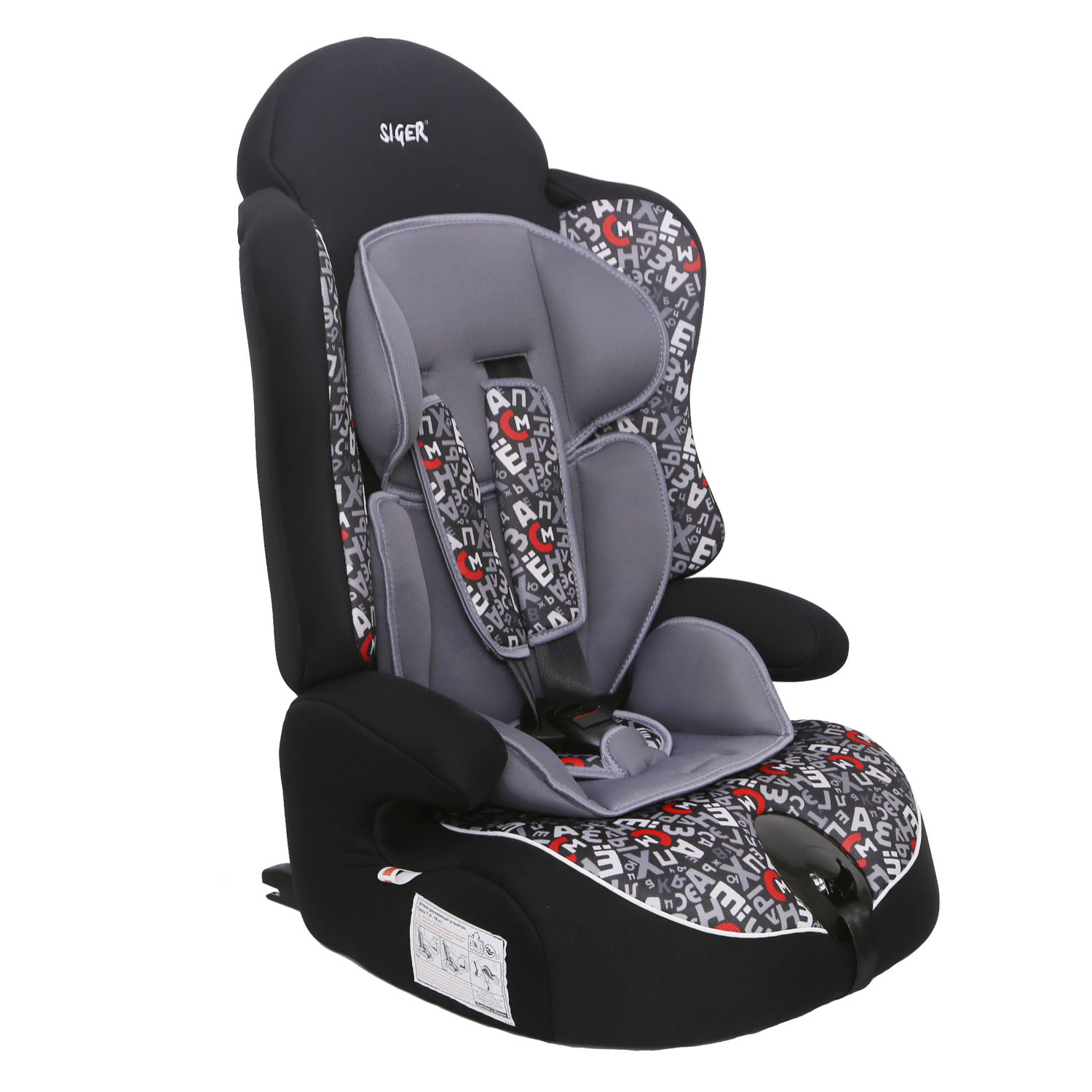 Автокресло SIGER Isofix 1/2/3 (9-36 кг) - фото 1