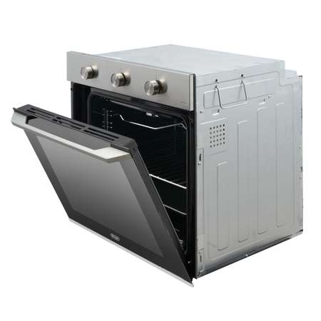 Газовый духовой шкаф NSFG 9 XL RUS, 60 DeLonghi нержавеющая сталь