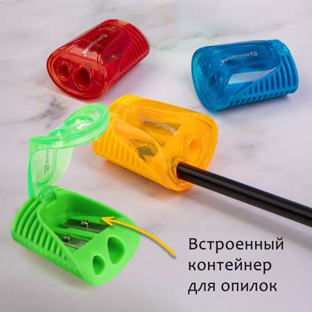 Точилка Brauberg 4 шт.